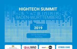 Hightech Summit Baden-Württemberg 2019