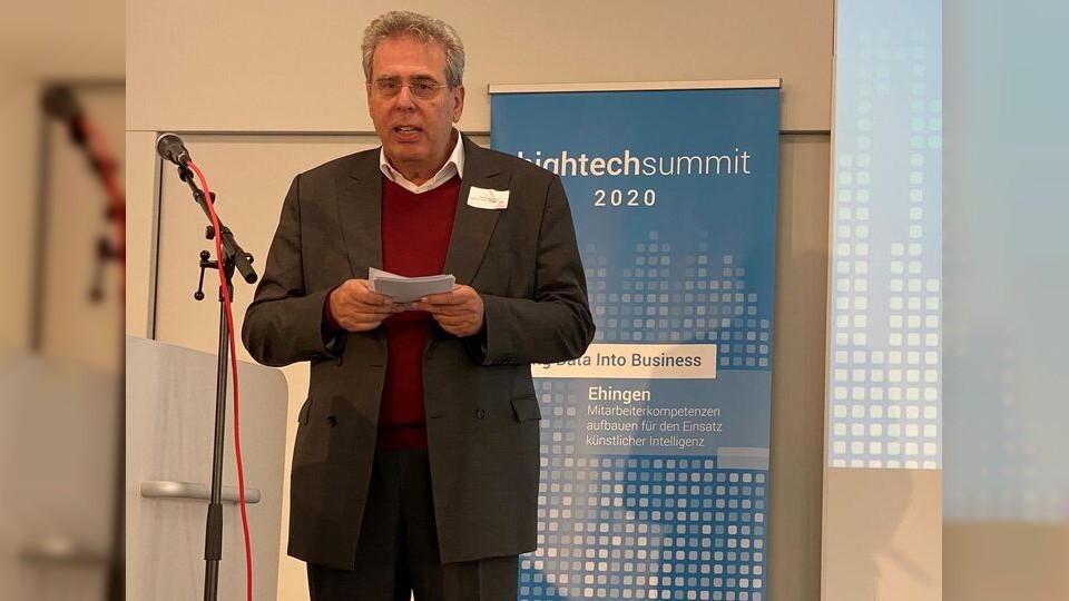 Prof. Dr. Michael Gaßner spricht auf der Hightech Summit 2020