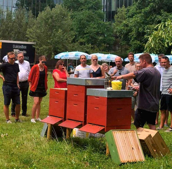 Sommerfest 2023, Präsentation Bienen