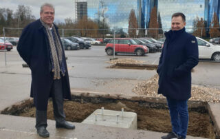 8 Schnelllader im BED