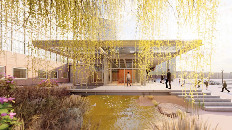 Der geplante Restaurant-Neubau