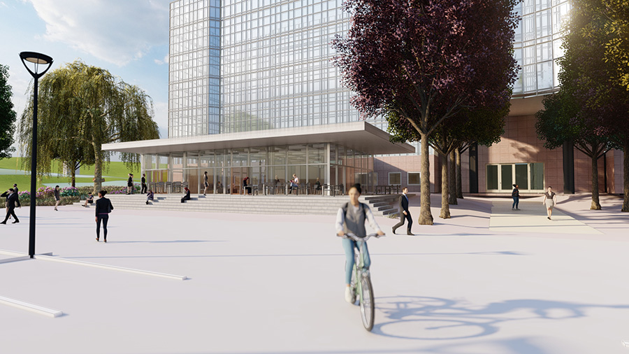 Pläne für ein neues Restaurant