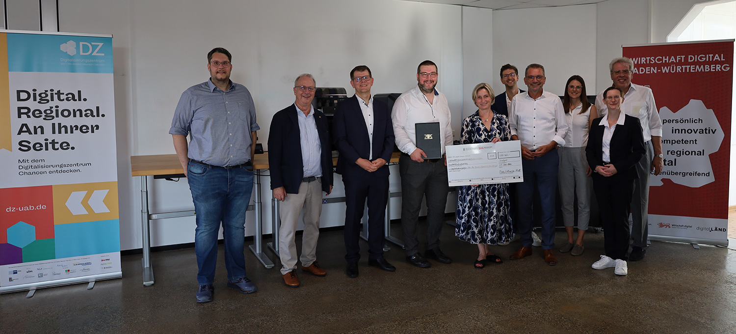 Wirtschaftsministerin Dr. Hoffmeister-Kraut zu Besuch im BED BusinessPark Ehingen