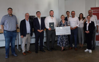 Wirtschaftsministerin Dr. Hoffmeister-Kraut zu Besuch im BED BusinessPark Ehingen