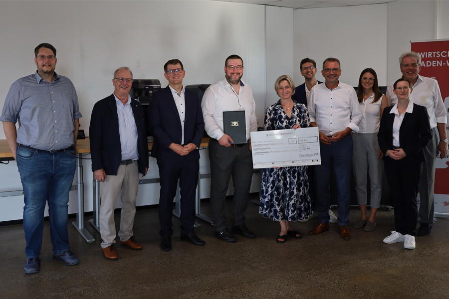 Wirtschaftsministerin Dr. Hoffmeister-Kraut zu Besuch im BED BusinessPark Ehingen
